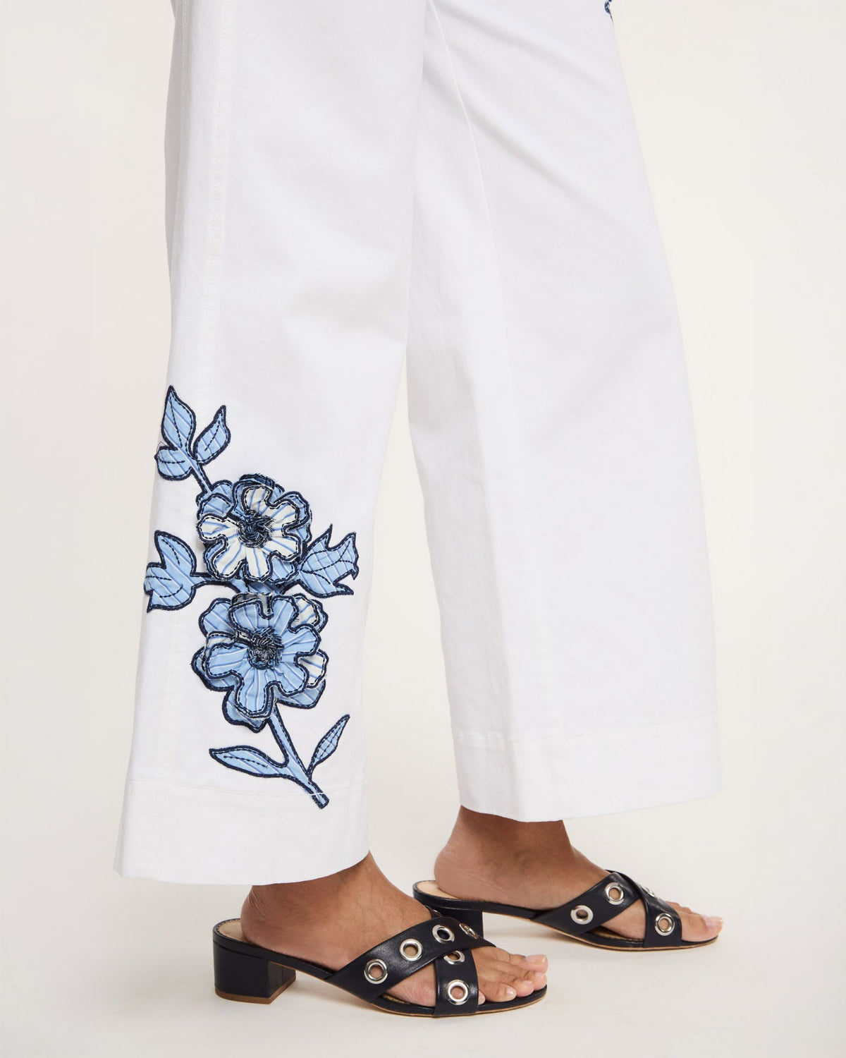 Cinq à Sept Striped Floral Mylah Pant