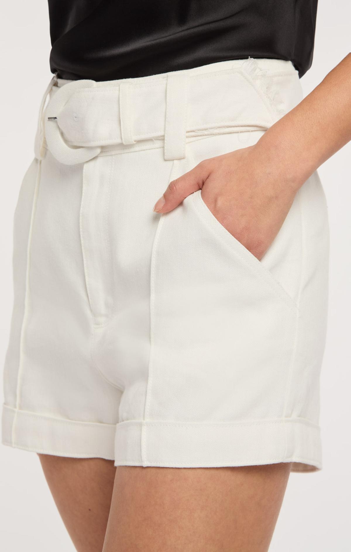 Cinq à Sept Linen Suiting Aldi Short