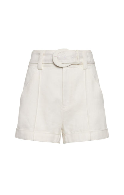Cinq à Sept Linen Suiting Aldi Short