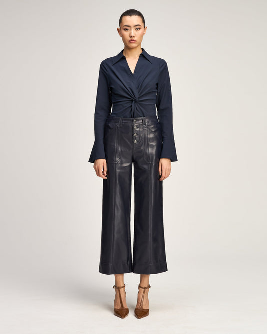 Cinq à Sept Vegan Leather Benji Pant