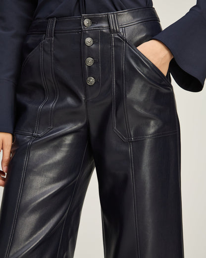 Cinq à Sept Vegan Leather Benji Pant