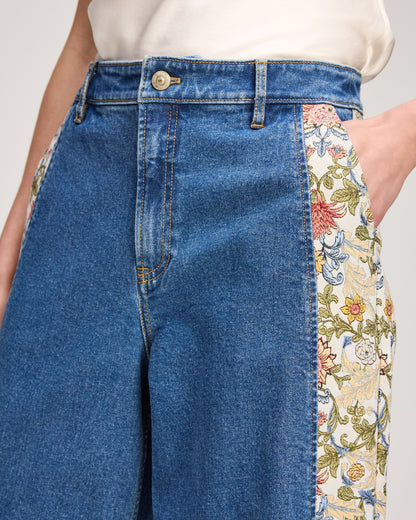 Cinq à Sept Patchwork Zoe Jeans