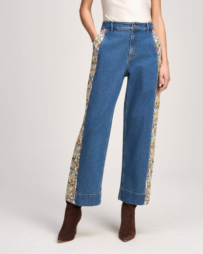 Cinq à Sept Patchwork Zoe Jeans