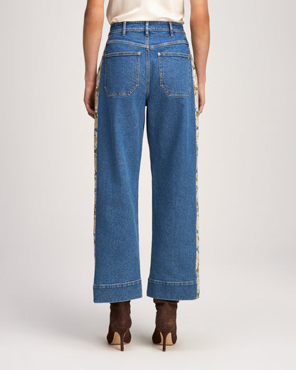 Cinq à Sept Patchwork Zoe Jeans