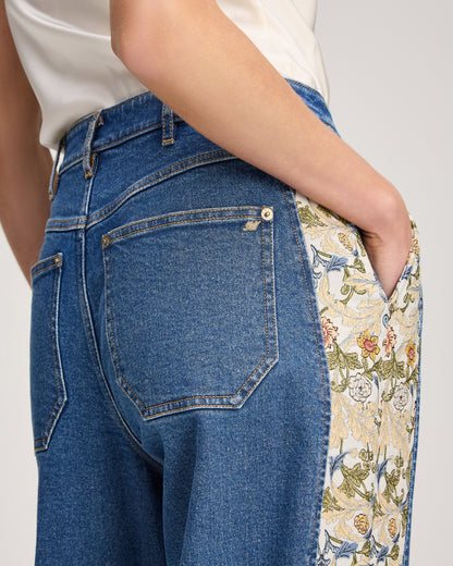 Cinq à Sept Patchwork Zoe Jeans
