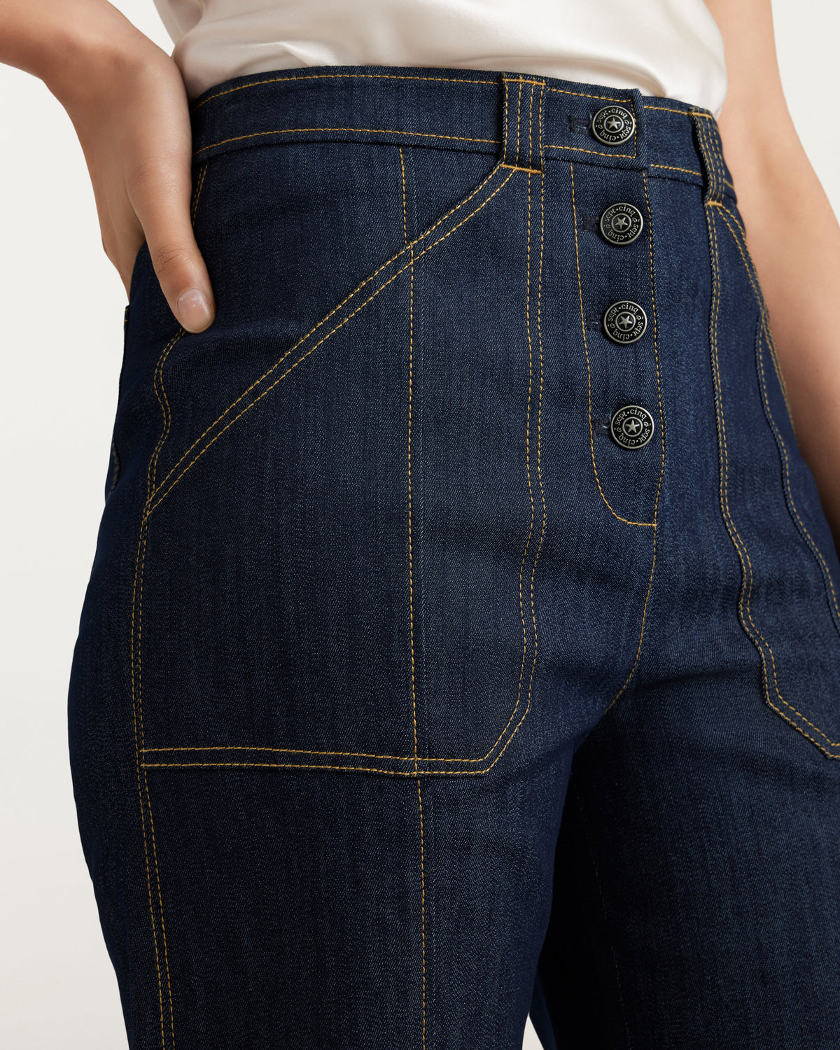 Cinq à Sept Cuffed Benji Jeans
