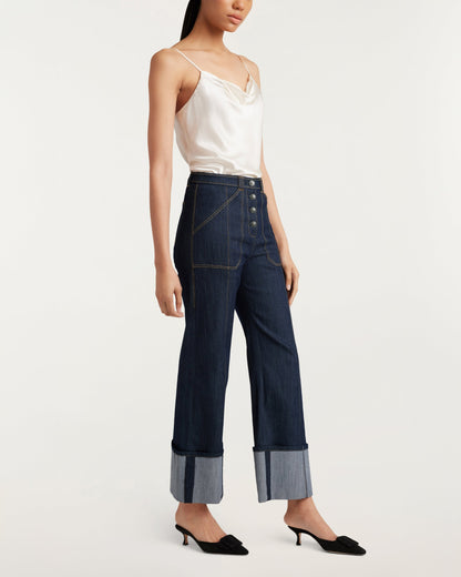 Cinq à Sept Cuffed Benji Jeans