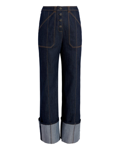 Cinq à Sept Cuffed Benji Jeans
