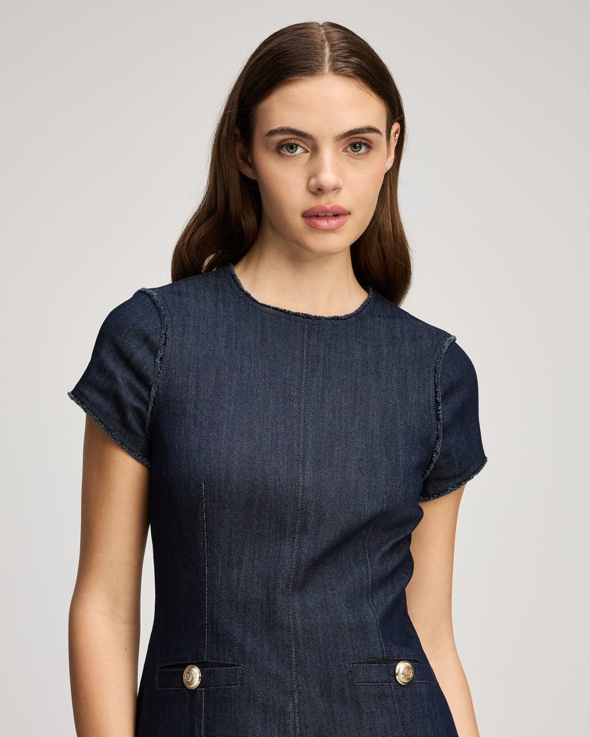 Cinq à Sept Indigo Nova Jean Dress