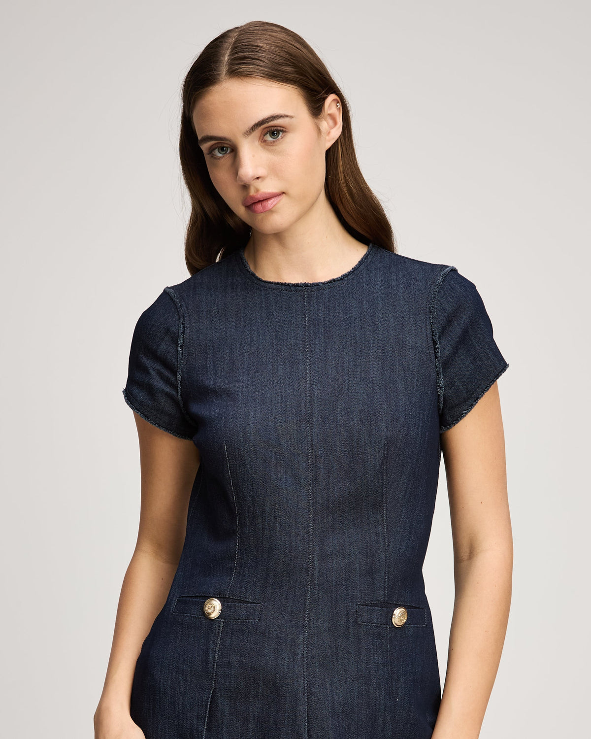 Cinq à Sept Indigo Nova Jean Dress