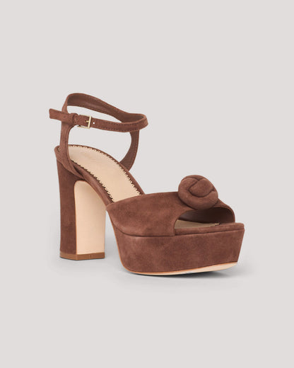 Cinq à Sept Arianna Suede Platform Sandal