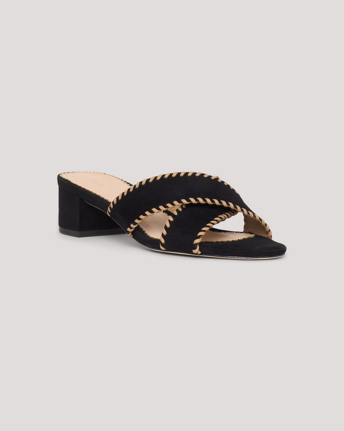 Cinq à Sept Amanda Criss Cross Suede Sandal