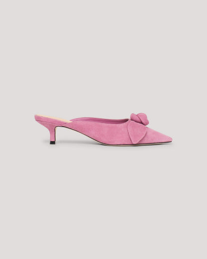 Cinq à Sept Layla Suede Kitten Heel Mule