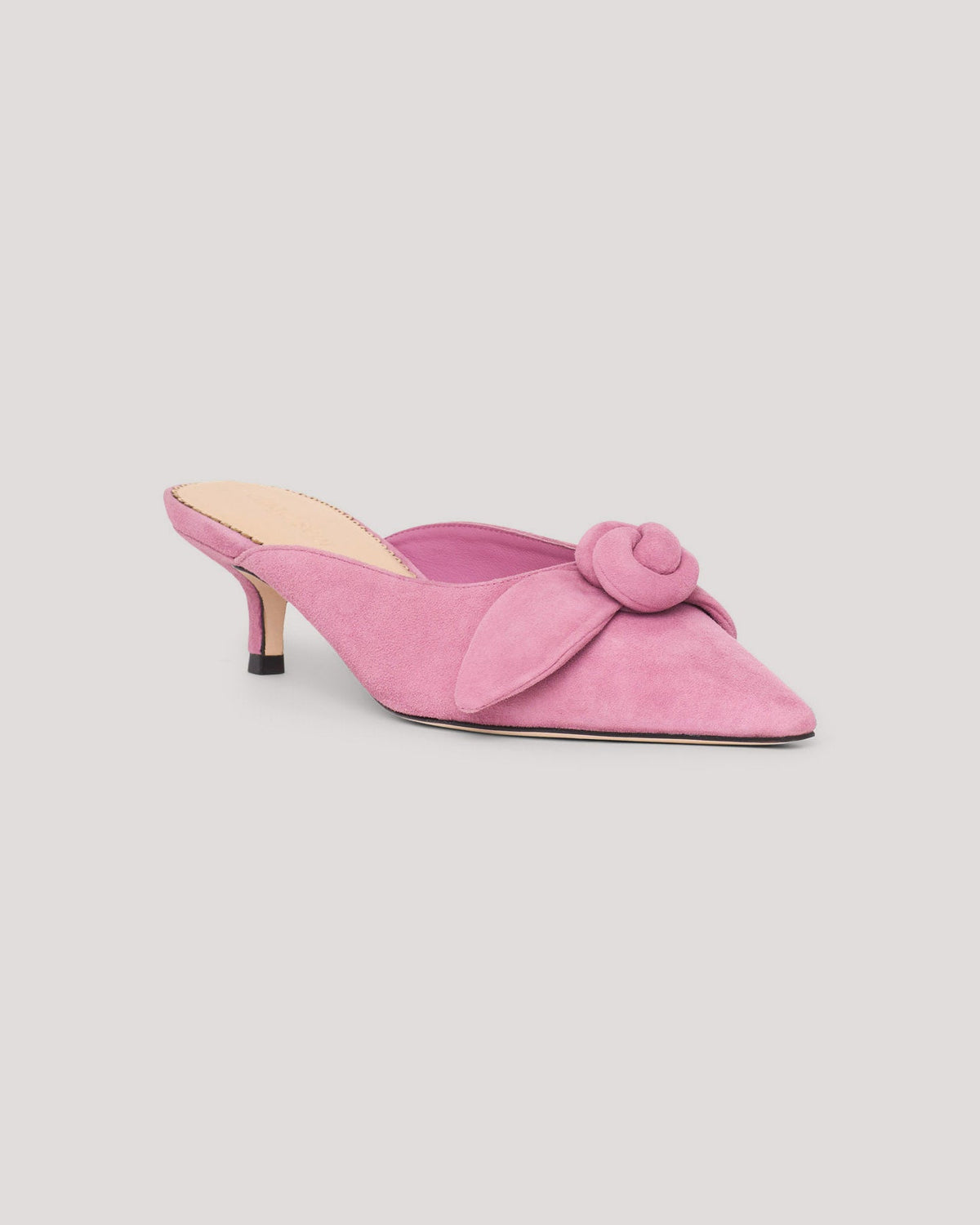 Cinq à Sept Layla Suede Kitten Heel Mule