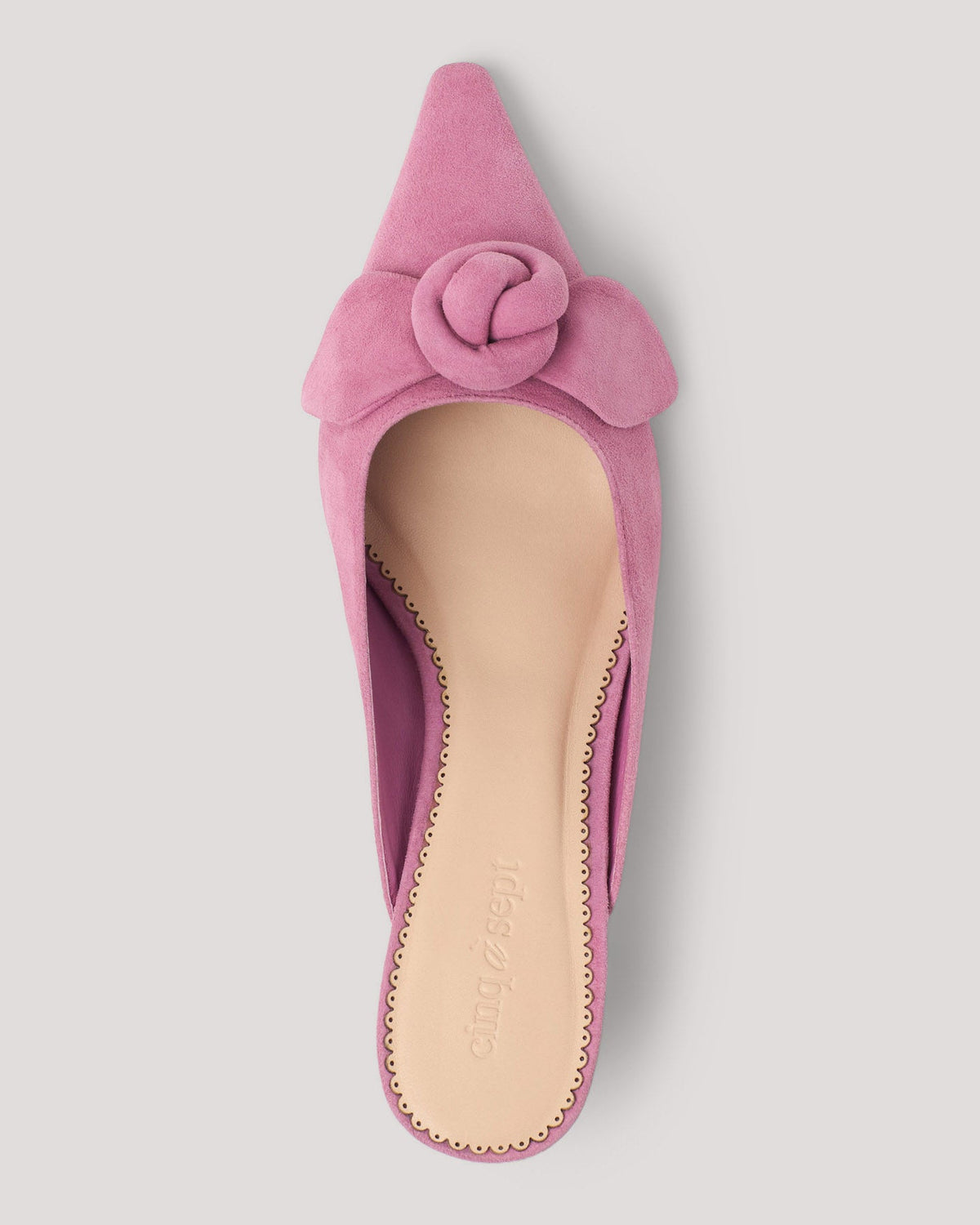 Cinq à Sept Layla Suede Kitten Heel Mule