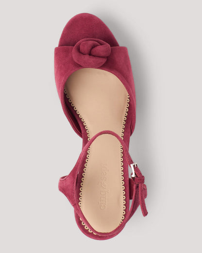 Cinq à Sept Arianna Suede Platform Sandal