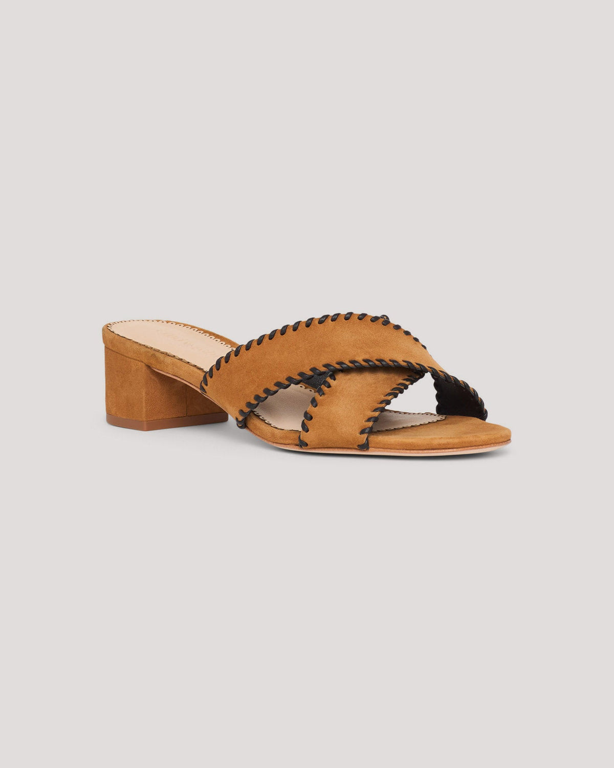 Cinq à Sept Amanda Criss Cross Suede Sandal