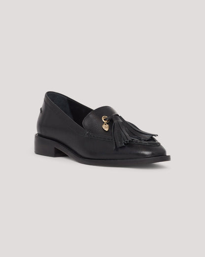 Cinq à Sept Remi Leather Tassel Loafer