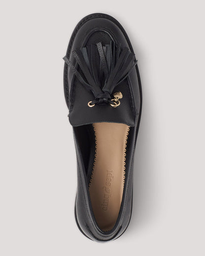 Cinq à Sept Remi Leather Tassel Loafer
