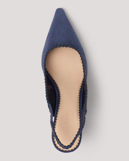 Cinq à Sept Sylvie Suede Slingback Pump