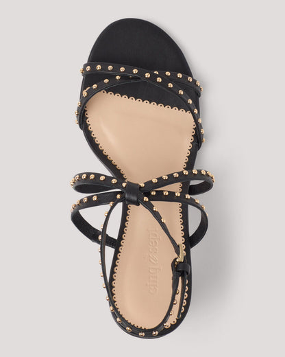 Cinq à Sept Blair Studded Leather Sandal