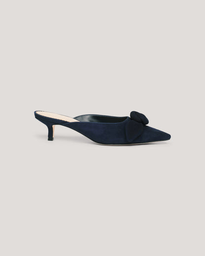 Cinq à Sept Layla Suede Kitten Heel Mule