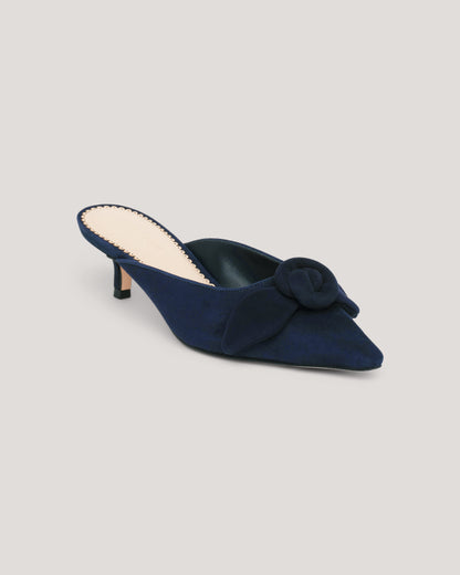 Cinq à Sept Layla Suede Kitten Heel Mule