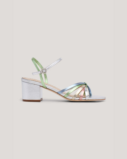 Cinq à Sept Nicole Strappy Metallic Block