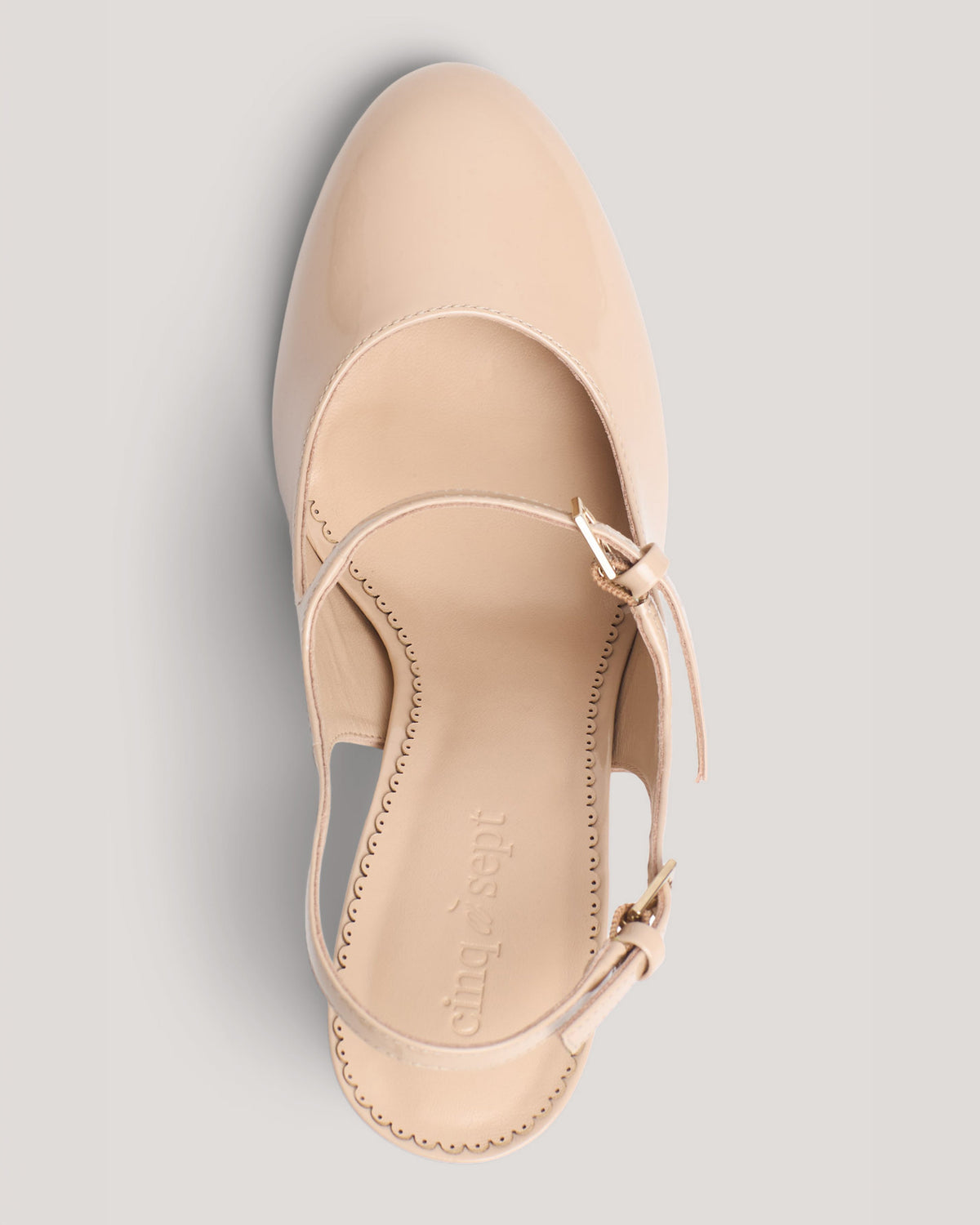 Cinq à Sept Lola Patent Slingback Heel