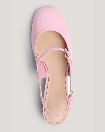 Cinq à Sept Diana Patent Slingback Block Heel