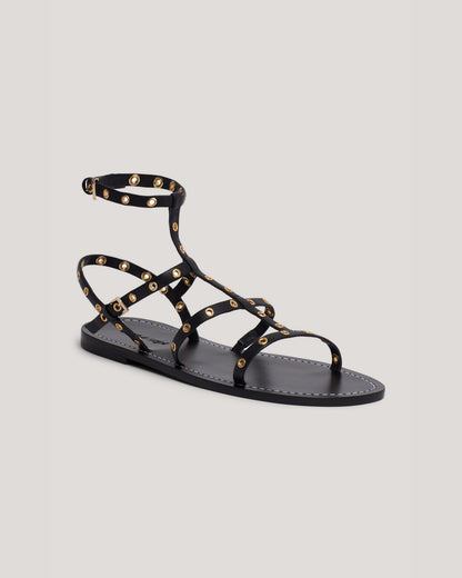 Cinq à Sept Ariella Strappy Grommet Sandal