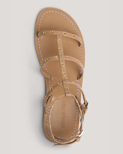 Cinq à Sept Ariella Strappy Grommet Sandal