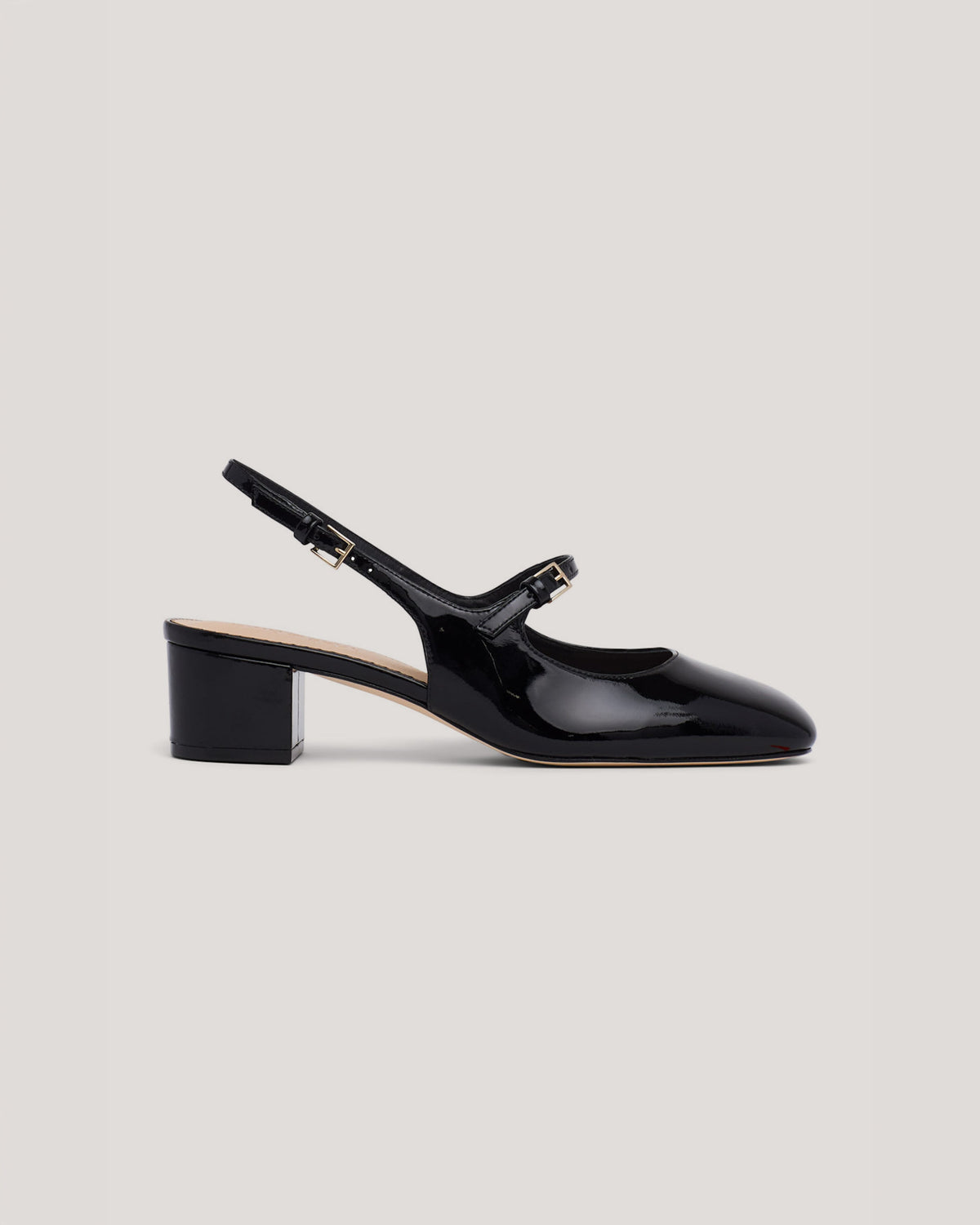Cinq à Sept Diana Patent Slingback Block Heel