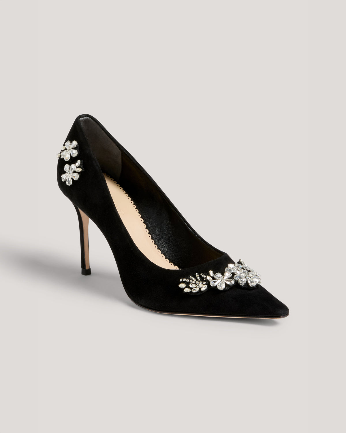 Cinq à Sept Jodie Crystal Applique Pump