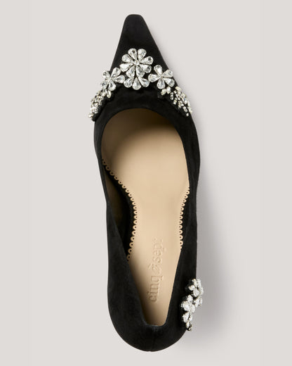 Cinq à Sept Jodie Crystal Applique Pump