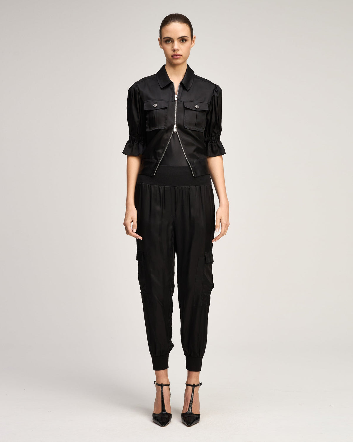 Cinq à Sept GILES PANT in Black