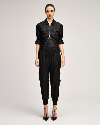Cinq à Sept GILES PANT in Black