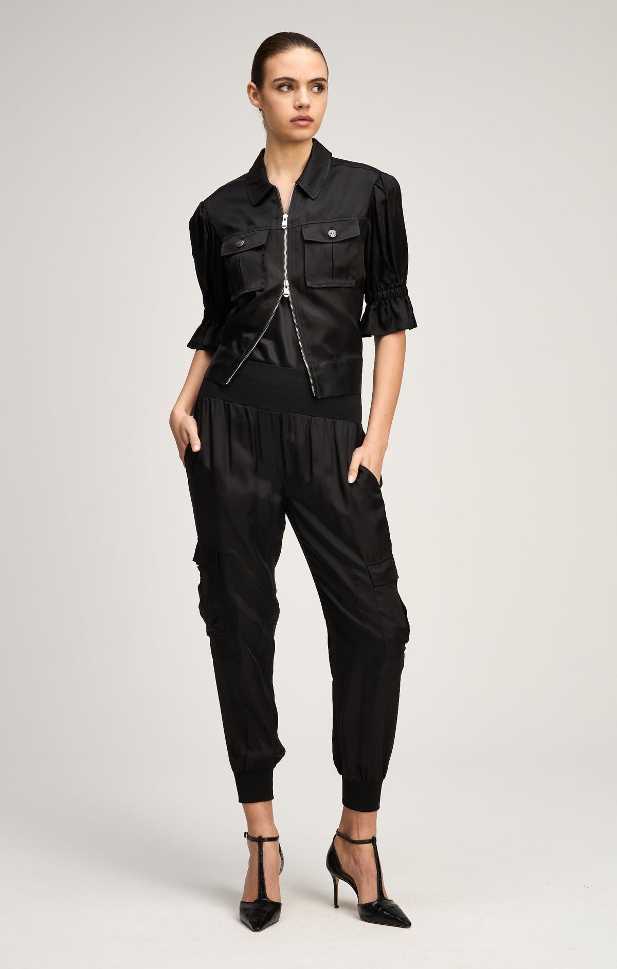 Cinq à Sept GILES PANT in Black