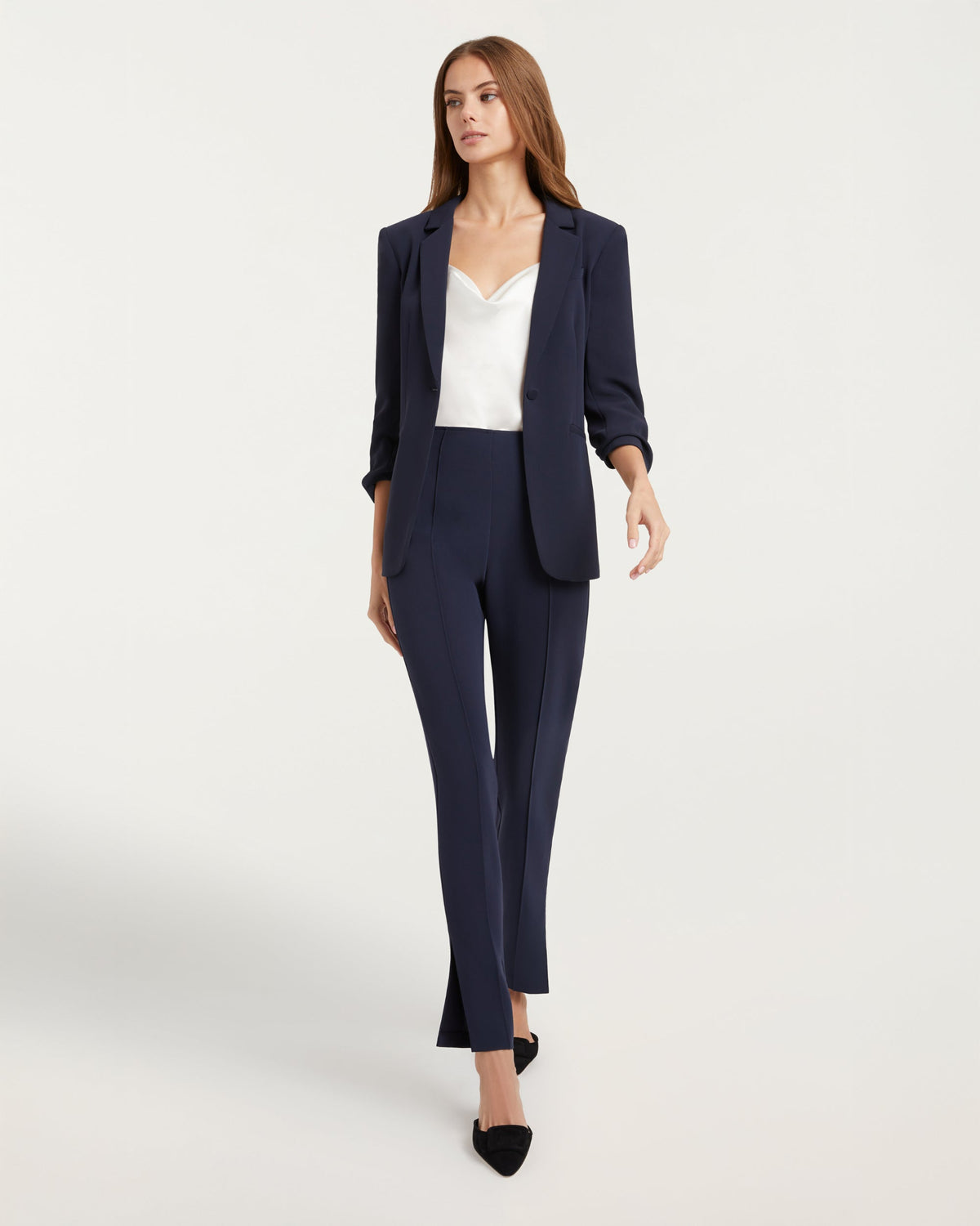 Cinq à Sept Crepe Khloe Blazer