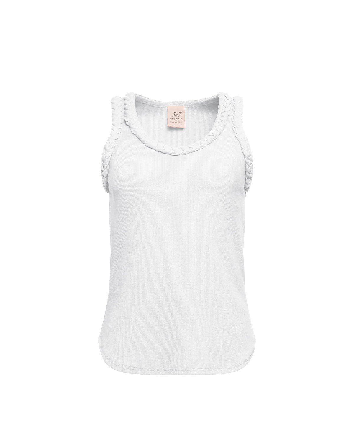 Cinq à Sept Braided Tank Top