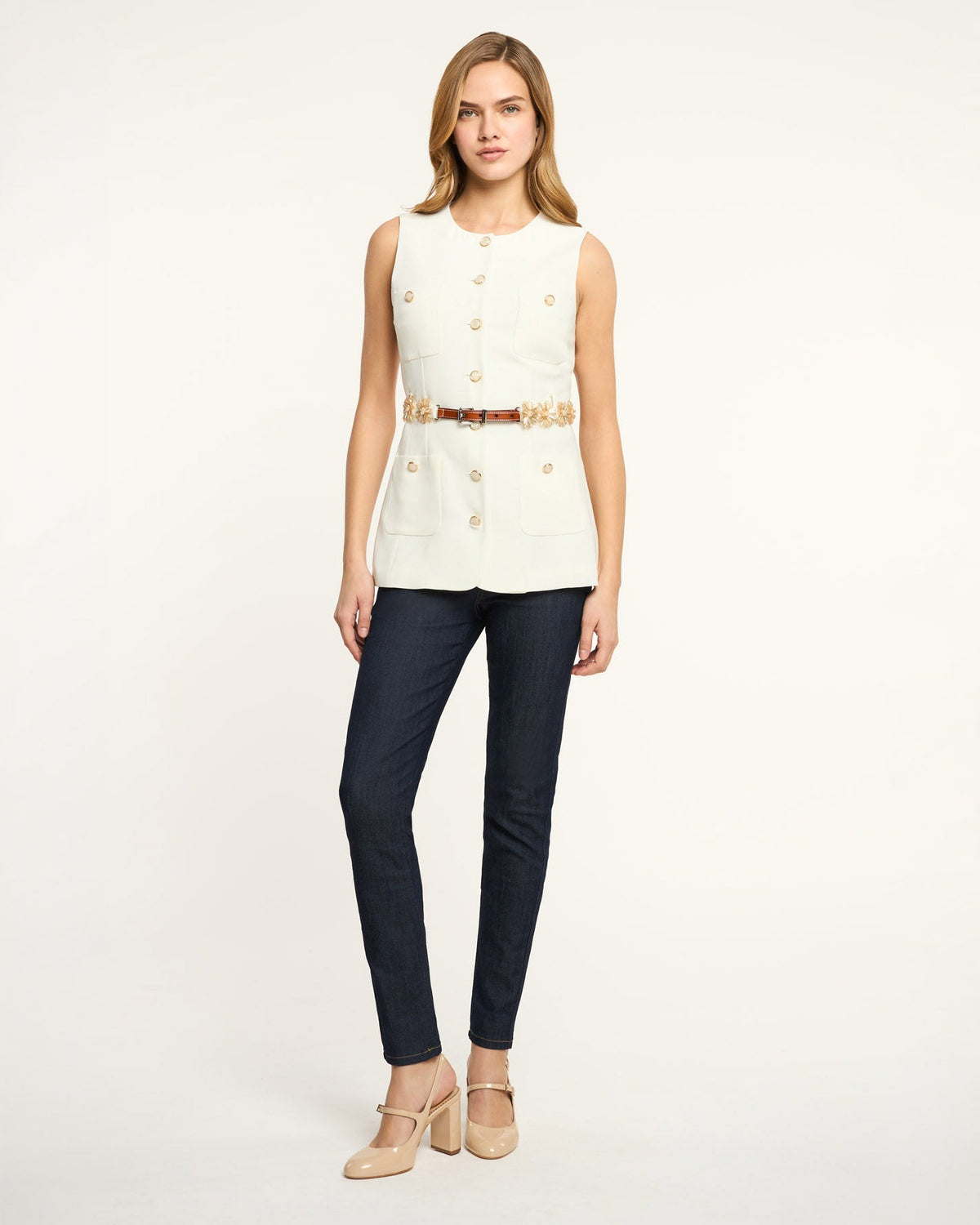 Cinq à Sept Sunflare Belt Kole Vest