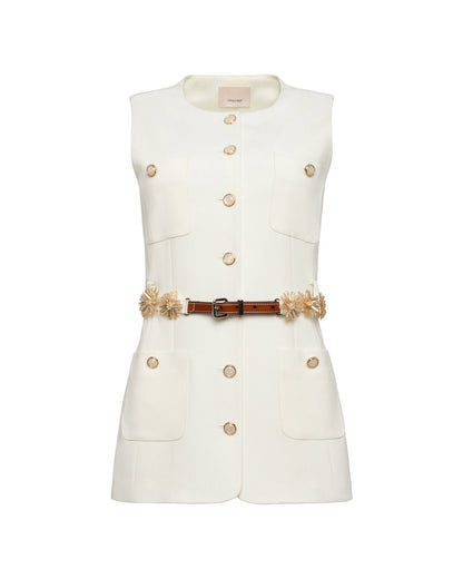 Cinq à Sept Sunflare Belt Kole Vest