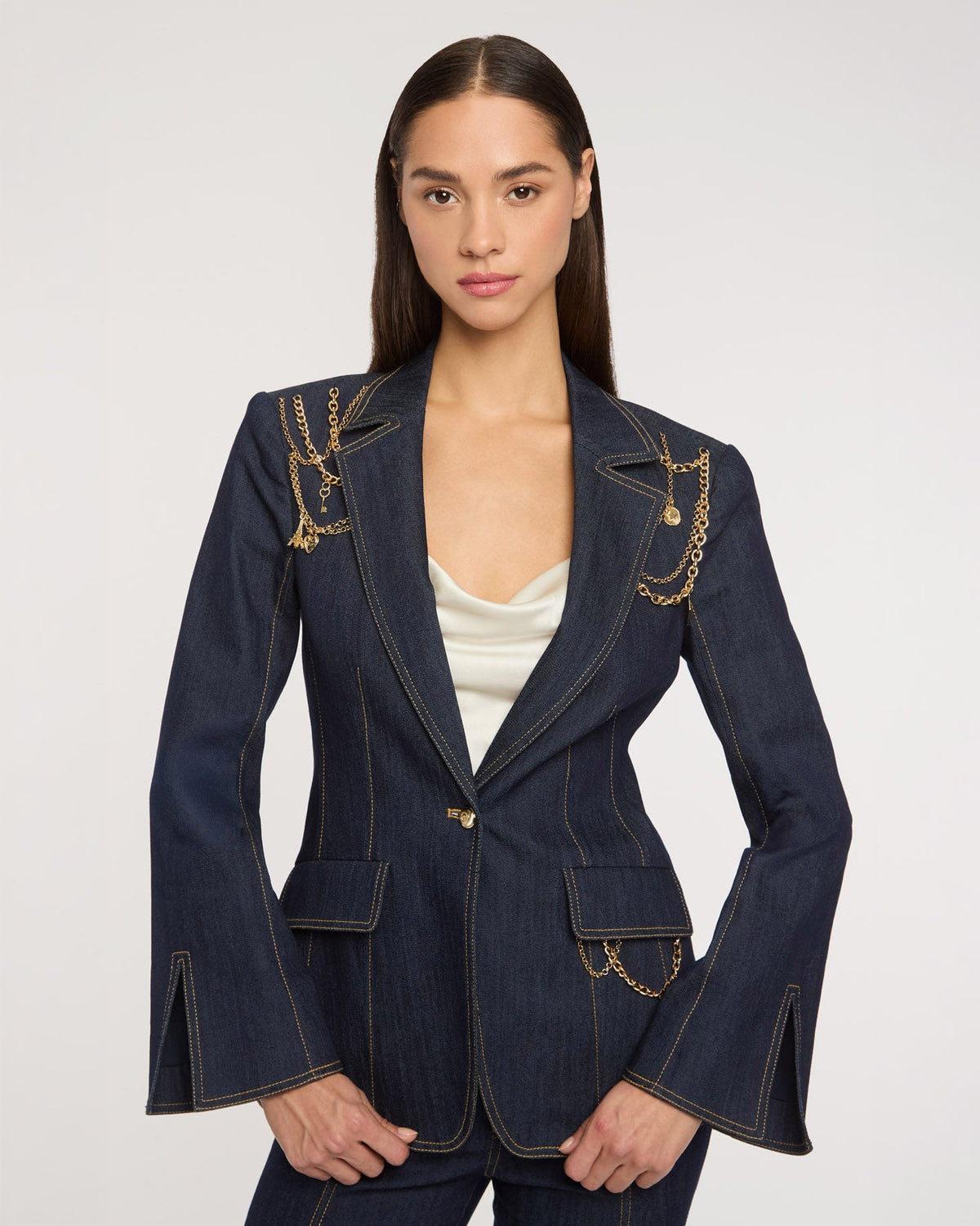 Cinq à Sept Love Token Danicka Jean Blazer