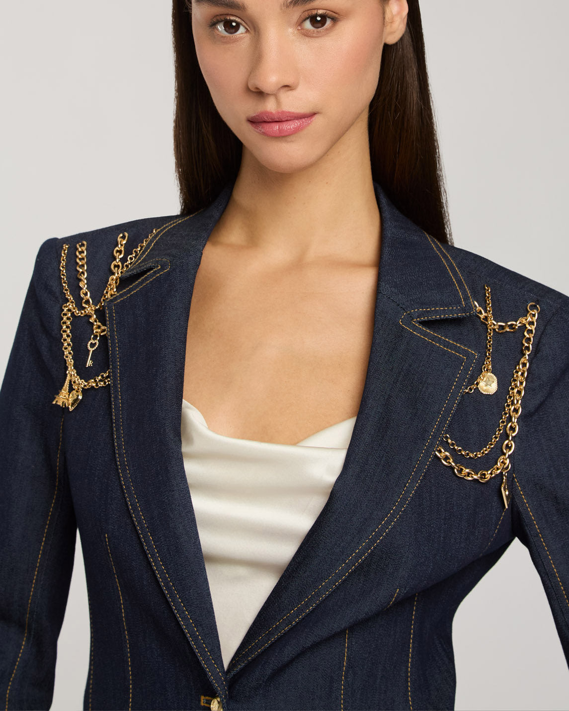 Cinq à Sept Love Token Danicka Jean Blazer