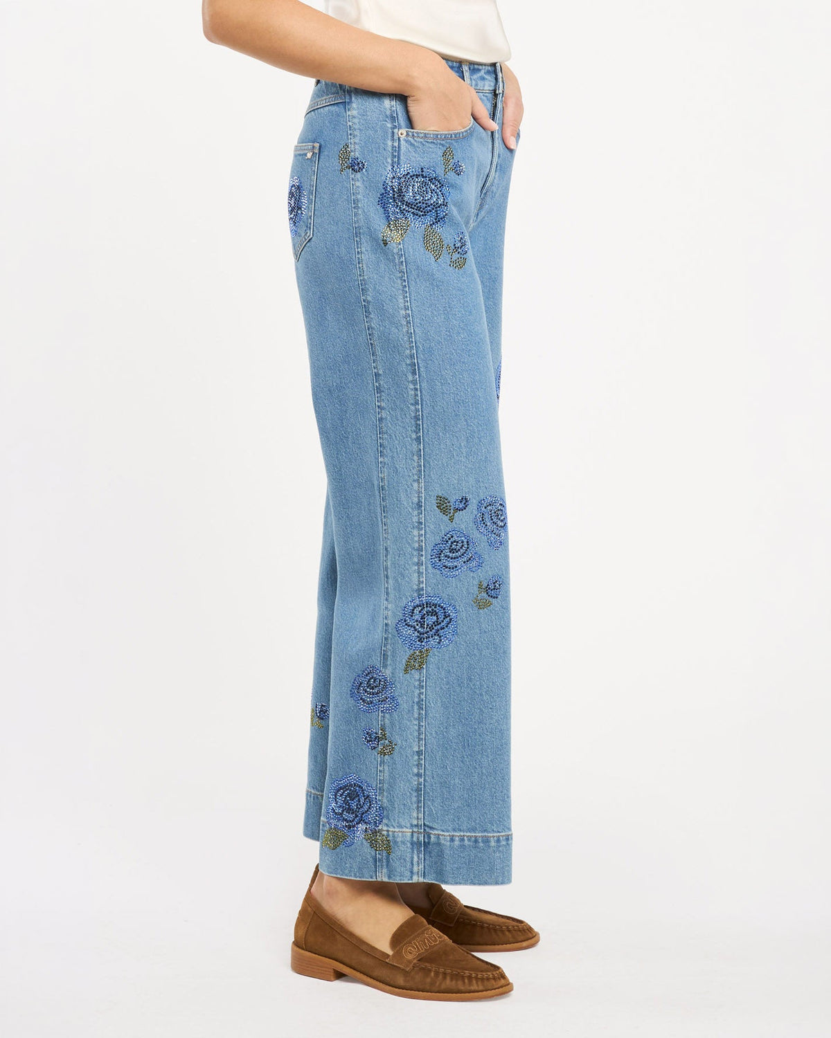 Cinq à Sept Heatset Roses Betsy Jeans