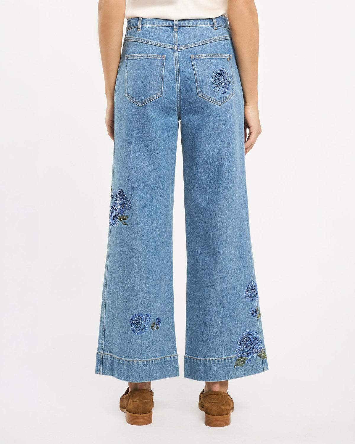 Cinq à Sept Heatset Roses Betsy Jeans