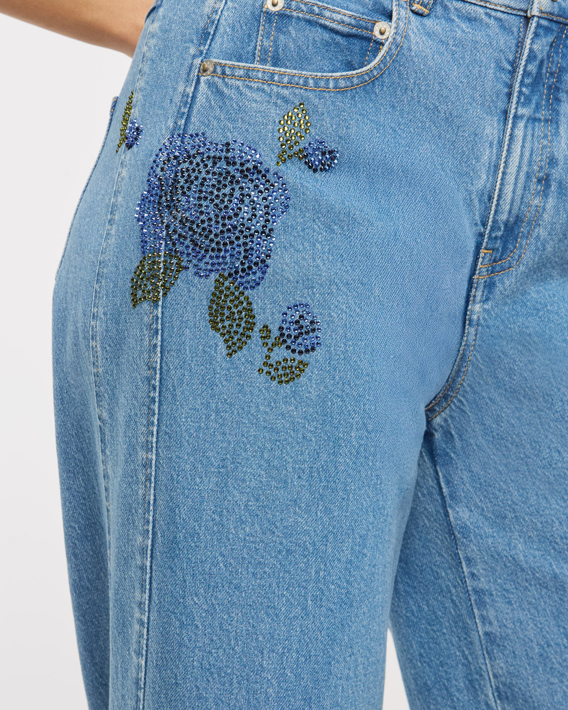 Cinq à Sept Heatset Roses Betsy Jeans