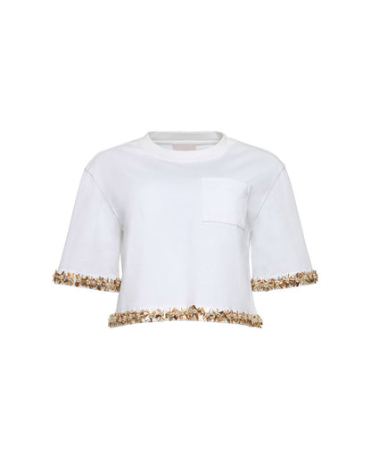 Cinq à Sept Sunflare Florals Asa Top