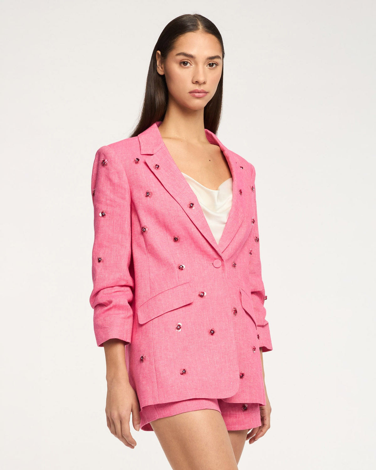 Cinq à Sept Wildflower Paillette Kylie Blazer