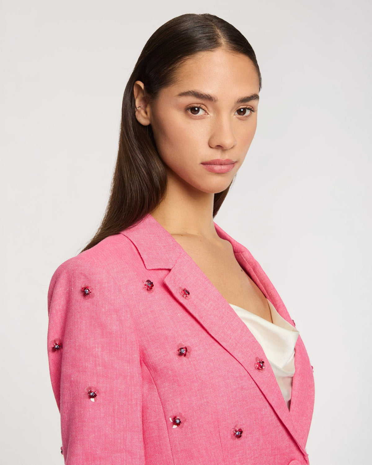 Cinq à Sept Wildflower Paillette Kylie Blazer